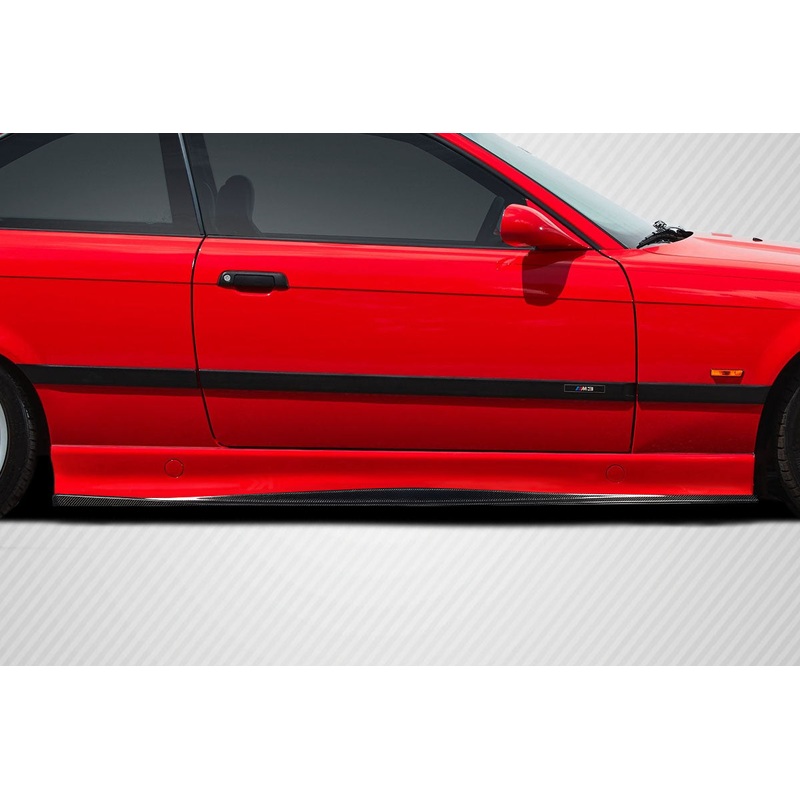 1992-1998 BMW M3 E36 Carbon Creations Wallen Side Skirt Rocker Panel Splitters – 2 Pieces