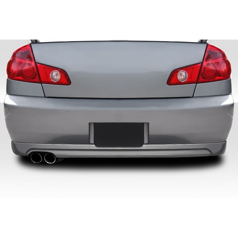 2003-2004 Infiniti G Sedan G35 Duraflex Nismo look Rear Lip Add on Spoiler – 1 Piece