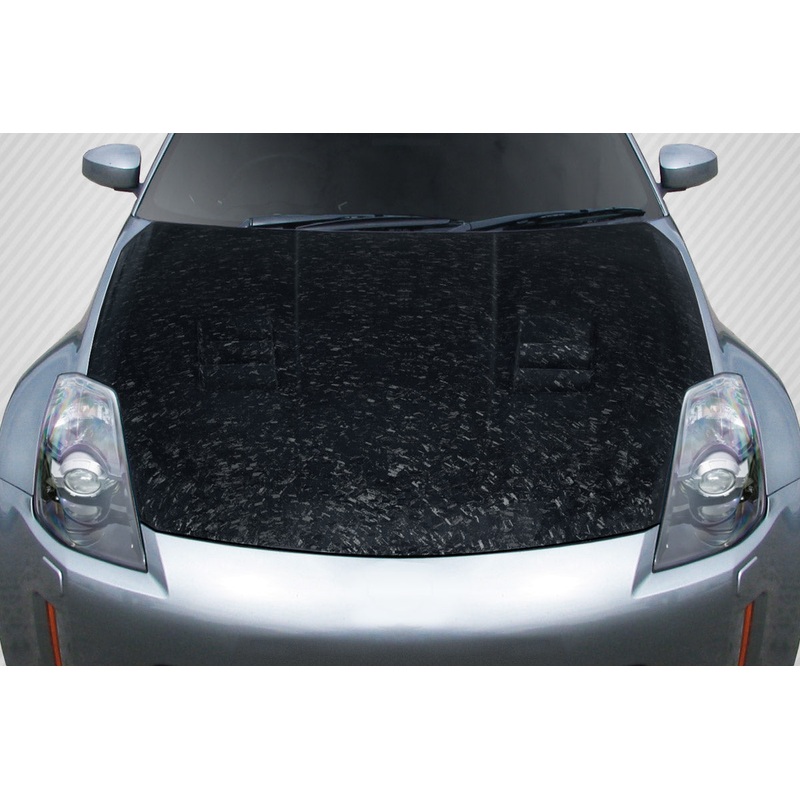 2003-2006 Nissan 350Z Z33 Carbon Creations AeroForge Dritech JGTC Hood – 1 Piece