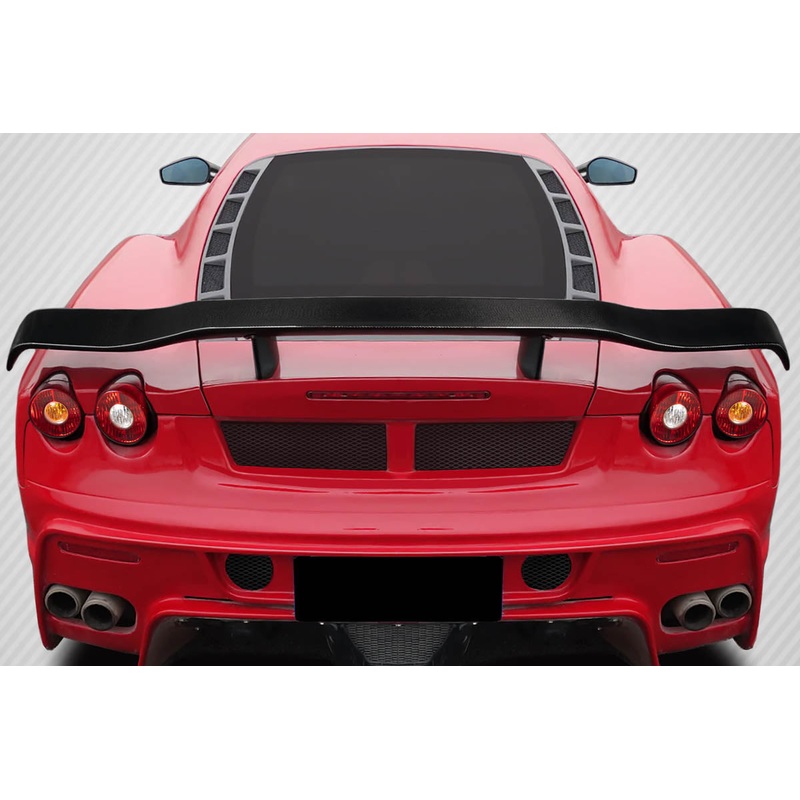 2005-2009 Ferrari F430 Carbon Creations Vallera Rear Wing Spoiler – 1 Piece