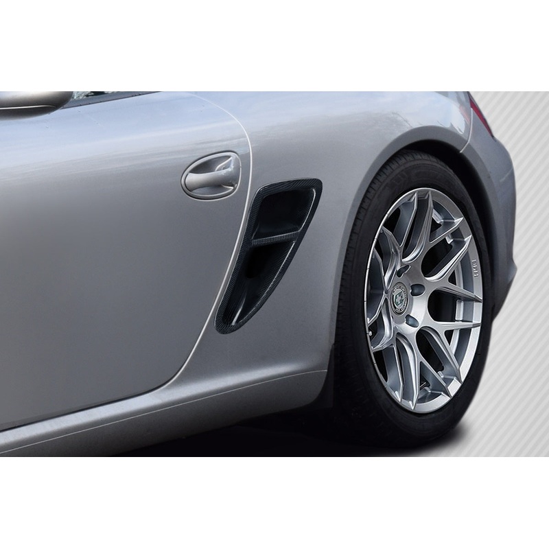 2005-2012 Porsche Cayman / Boxster 987 Carbon Creations Turbo Look Side Air Vent Duct – 2 Pieces