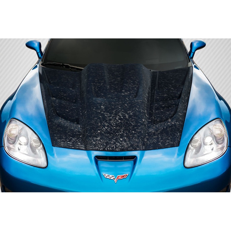 2005-2013 Chevrolet Corvette C6 Carbon Creations AeroForge Dritech ZR Edition 2 Hood – 1 Piece