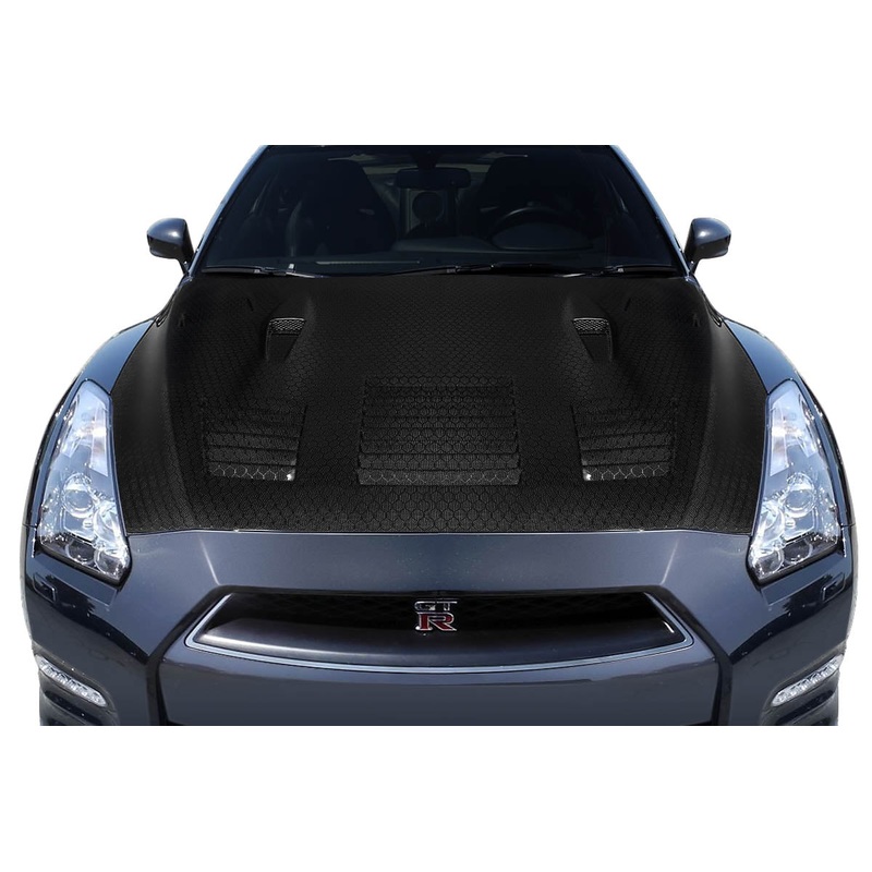 2009-2016 Nissan GT-R R35 Carbon Creations Geo6ix GT2 Hood – 1 Piece