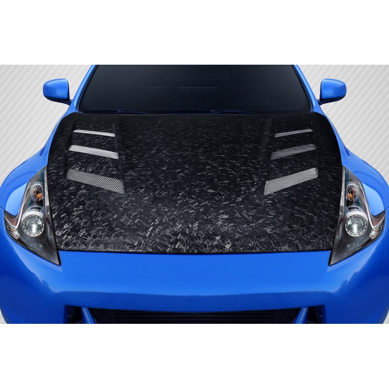 2009-2020 Nissan 370Z Z34 Carbon Creations AeroForge AM-S Hood – 1 Piece
