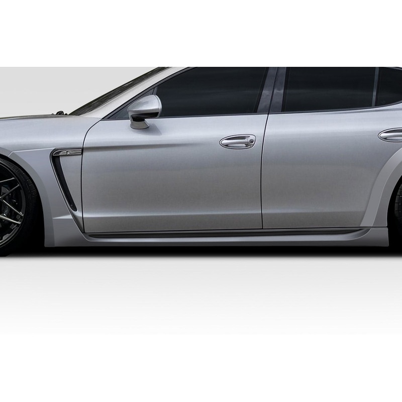 2010-2013 Porsche Panamera Duraflex Aiming Side Skirt Rocker Panels – 2 Pieces