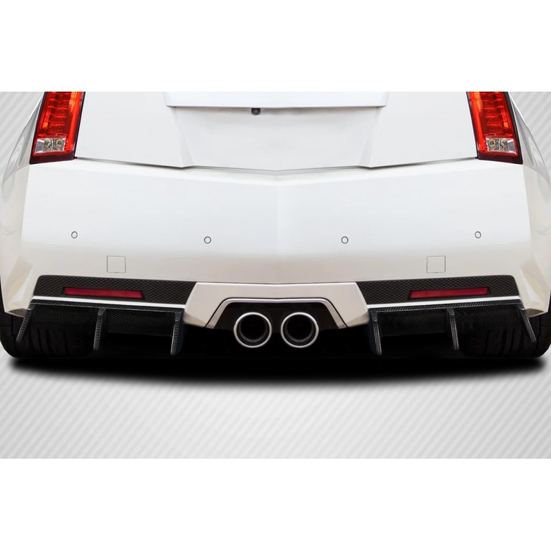 2011-2015 Cadillac CTS-V Coupe Carbon Creations GT Tuning Rear Diffuser – 2 Pieces