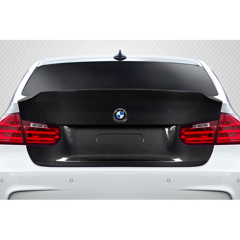 2012-2018 BMW 3 Series F30 Carbon Creations Sweeper Rear Trunk – 1 Piece