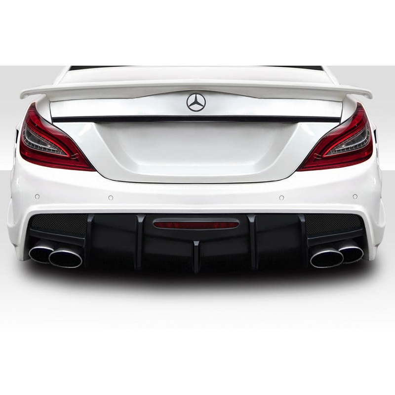 2012-2018 Mercedes CLS Class W218 Duraflex Vector Wide Body Rear Bumper Cover – 1 Piece