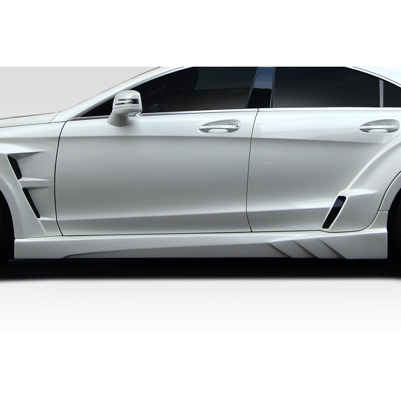 2012-2018 Mercedes CLS Class W218 Duraflex Vector Wide Body Side Skirt Rocker Panel – 2 Pieces