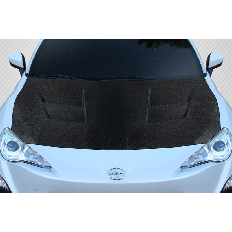 2013-2020 Scion FR-S Toyota 86 Subaru BRZ Carbon Creations Geo6ix Dritech 86-R Hood – 1 Piece