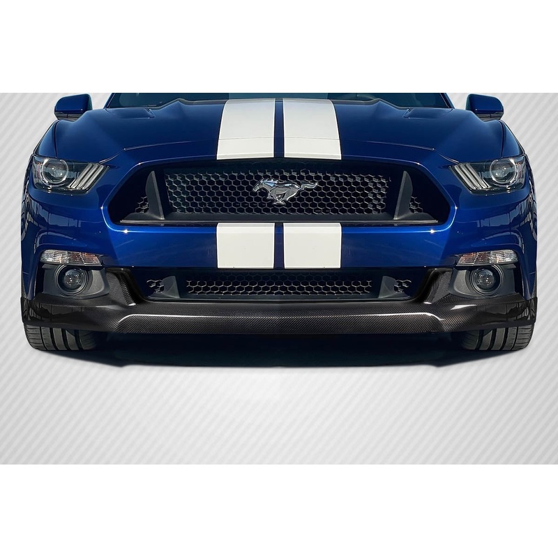 2015-2017 Ford Mustang Carbon Creations Goblin Front Lip Spoiler Air Dam – 1 Piece