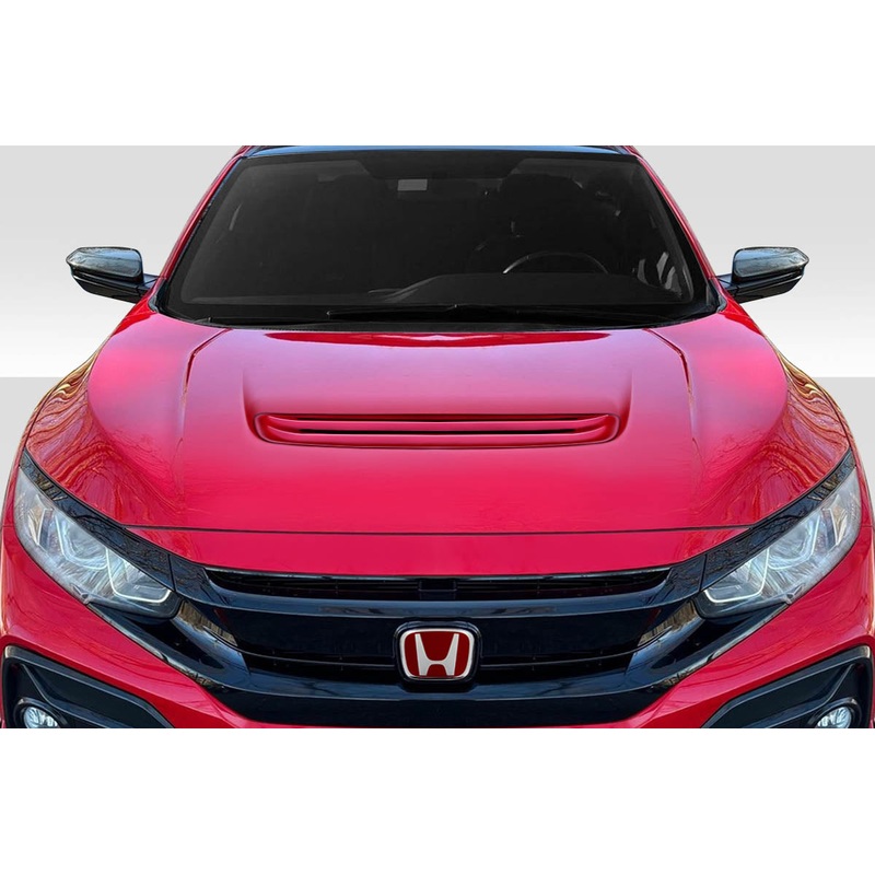 2016-2021 Honda Civic Duraflex V2 Type R Look Hood – 1 Piece