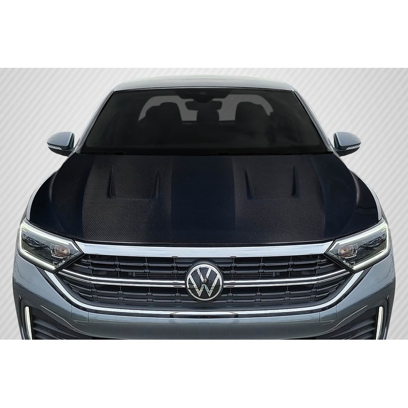 2019-2024 Volkswagen Jetta Carbon Creations Stinger Hood – 1 Piece