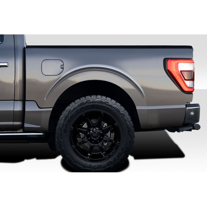 2021-2023 Ford F-150 Duraflex 4″ Bulge Rear Bedsides – 2 Pieces (5.5 ft Bed Size)