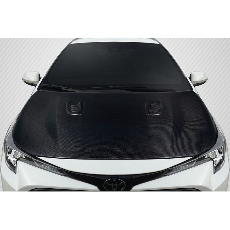 2023-2023 Toyota Corrolla Hatchback GR Carbon Creations OEM Look Hood – 1 Piece