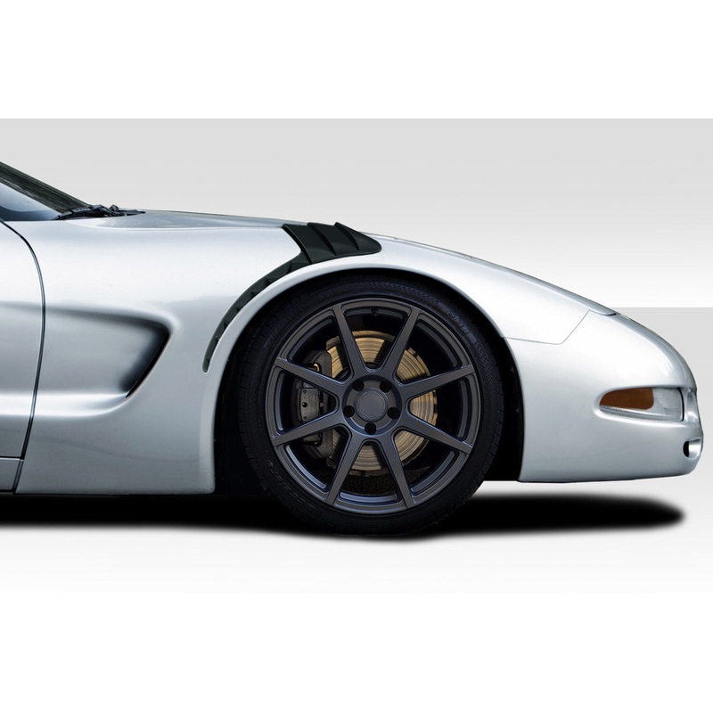 1997-2004 Chevrolet Corvette C5 Duraflex GT3RS Look Front Fenders ( +25MM )- 2 Pieces