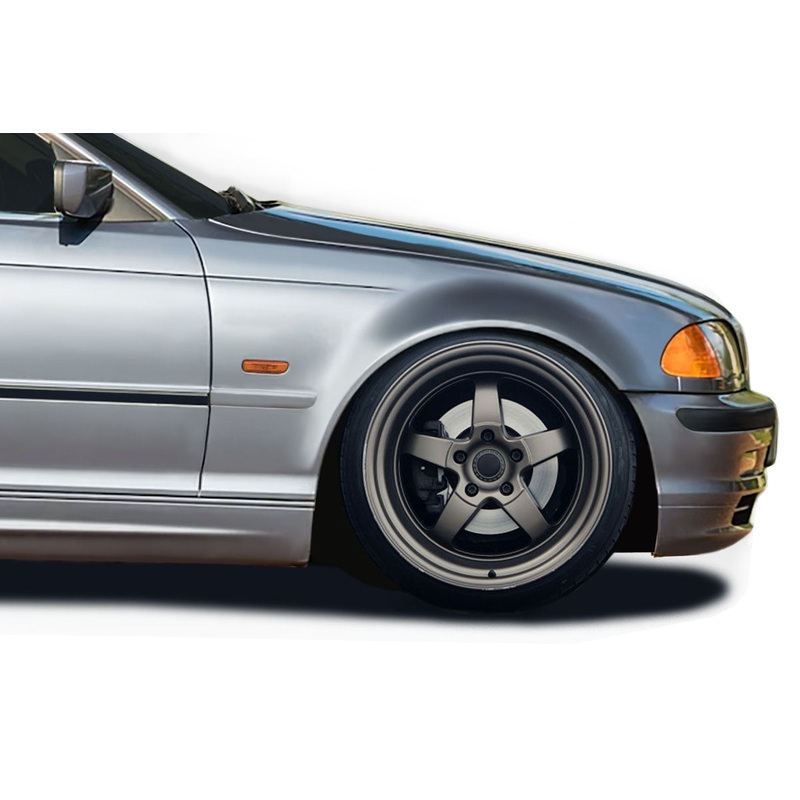 1999-2005 BMW 3 Series E46 4DR Duraflex Alpine Speed Front Fenders ( +30MM ) – 2 Pieces
