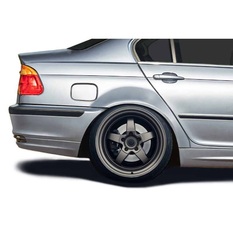 1999-2005 BMW 3 Series E46 4DR Duraflex Alpine Speed Rear Fenders ( +30MM ) – 2 Pieces