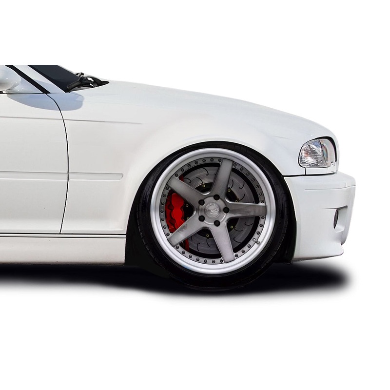 2000-2006 BMW 3 Series E46 2DR Duraflex Maxxen Front Fenders ( +60MM ) – 2 Pieces