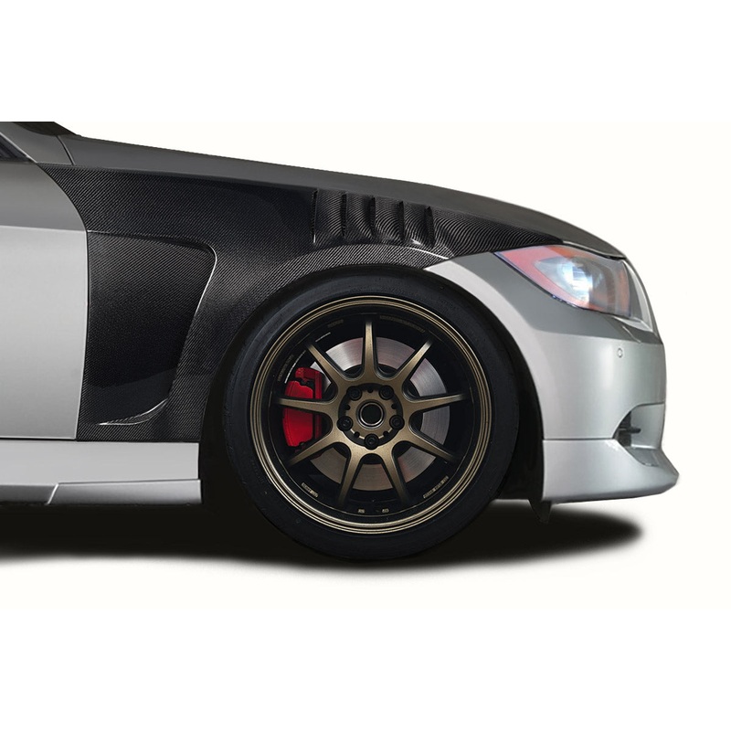 2006-2011 BMW 3 Series E90 Carbon Creations Endurance Front Fenders – 2 Pieces