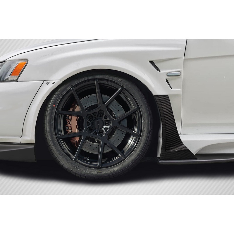 2008-2017 Mitsubishi Lancer / Lancer Evolution 10 Carbon Creations Vantix Side Air Panels – 2 Pieces (S)