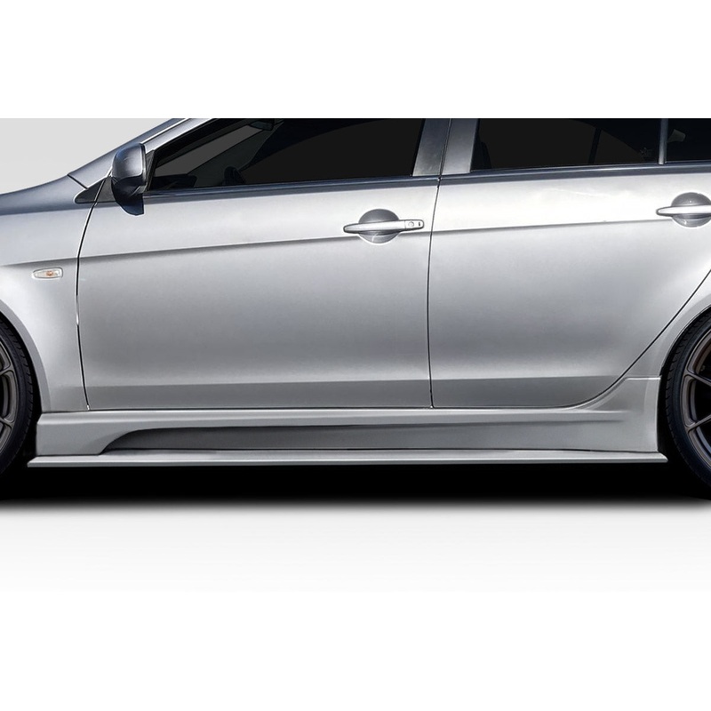 2008-2017 Mitsubishi Lancer / Lancer Evolution 10 Duraflex Vantix Side Skirt Rocker Panel Splitters – 2 Pieces