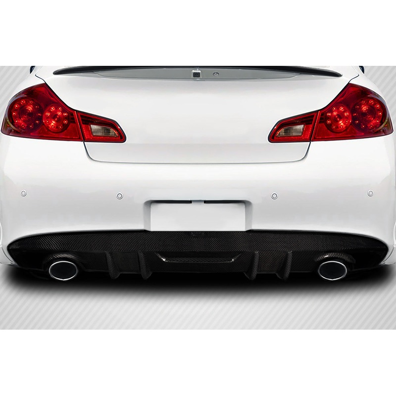 2010-2015 Infiniti G Sedan G35 G37 Q40 Carbon Creations Avera Rear Diffuser – 1 Piece