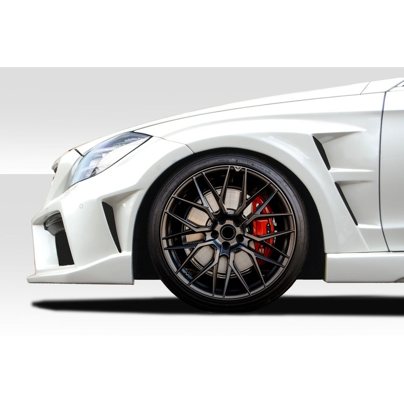 2012-2018 Mercedes CLS Class W218 Duraflex Vector Wide Body Front Fenders – 2 Pieces