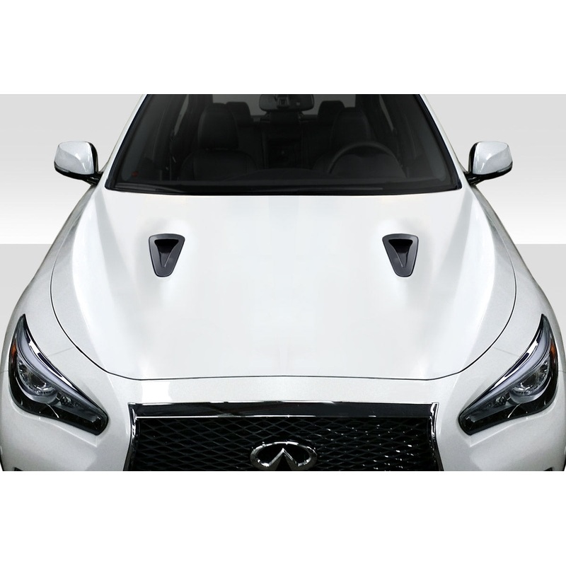 2014-2023 Infiniti Q50 Duraflex GTR Look Hood – 1 Piece