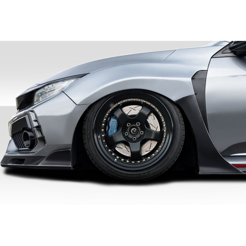 2017-2021 Honda Civic Type R Duraflex Skywalker Front Fenders (+25mm) – 2 Pieces