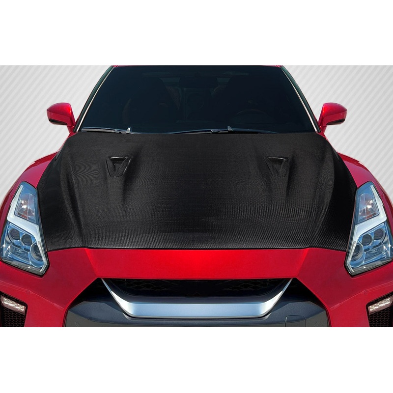 2017-2021 Nissan GT-R R35 Carbon Creations OEM Look Hood – 1 Piece