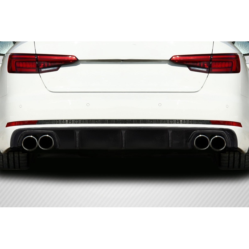 2018-2018 Audi S4 Carbon Creations Circuit Rear Diffuser – 1 Piece