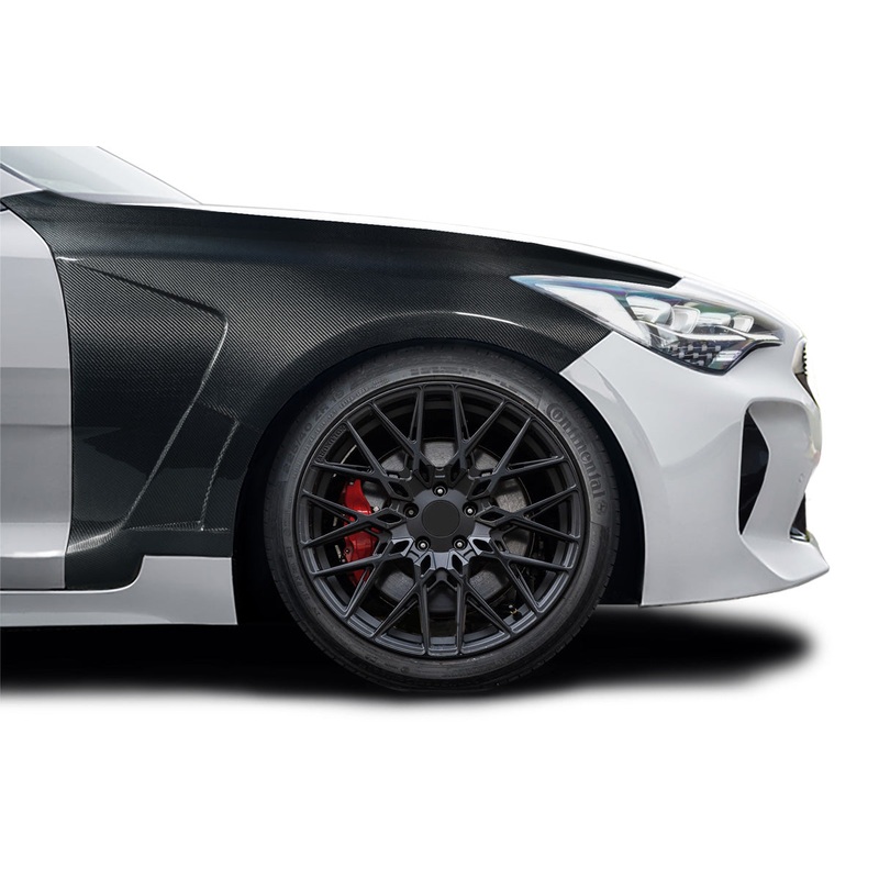 2018-2023 Kia Stinger Carbon Creations Aegis Front Fenders – 2 Pieces