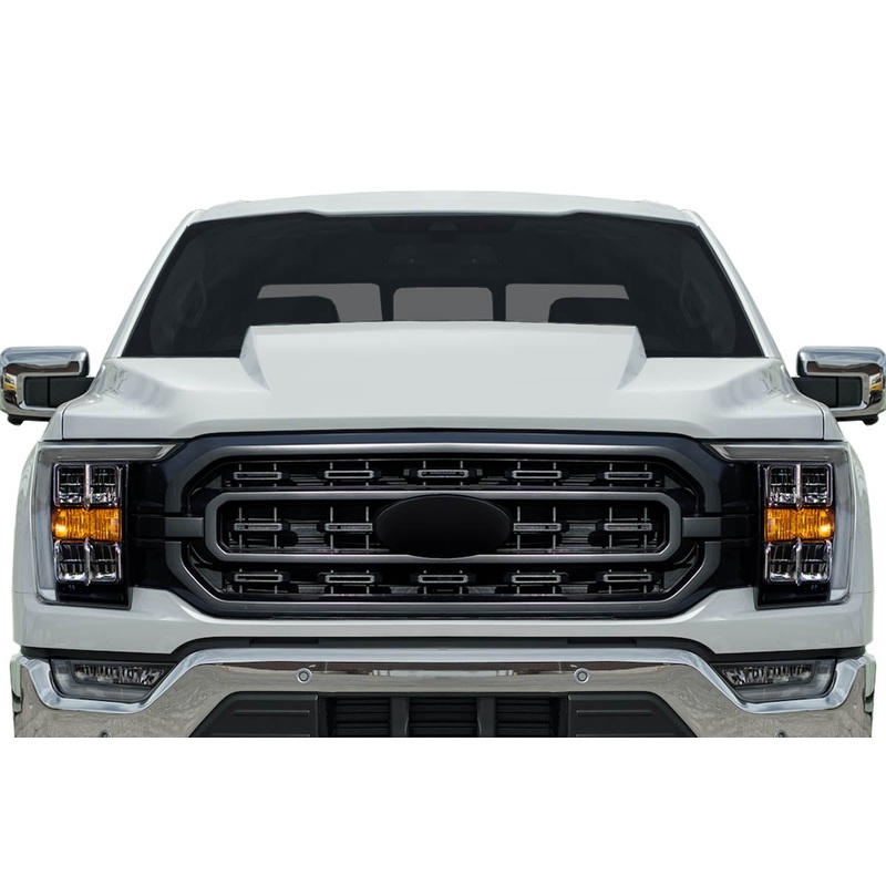 2021-2023 Ford F-150 Duraflex 3″ Cowl Look Hood – 1 Piece