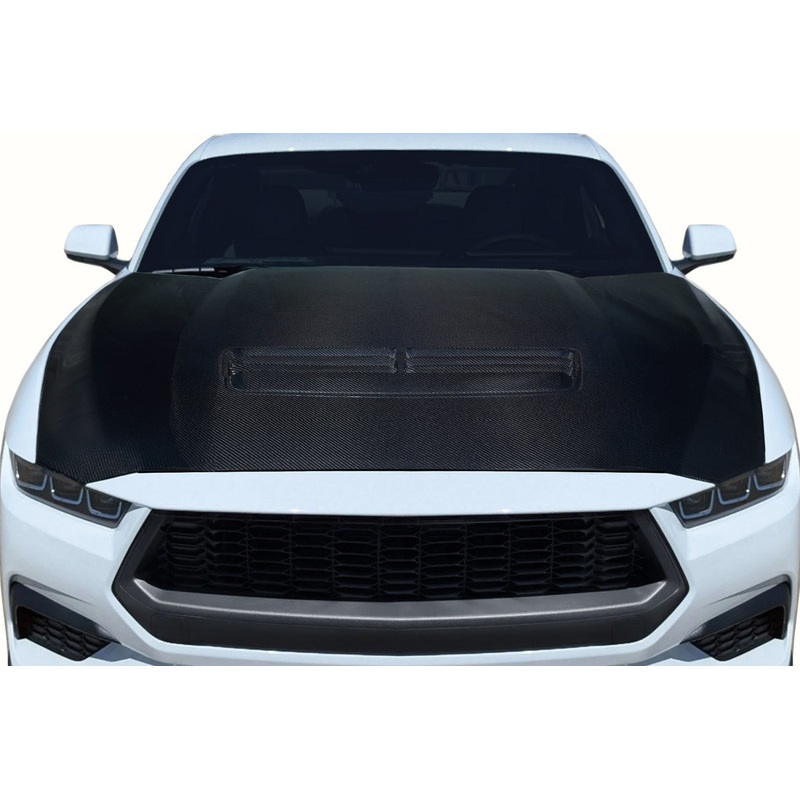 2024-2024 Ford Mustang Carbon Creations GT OEM Look Hood – 1 Piece