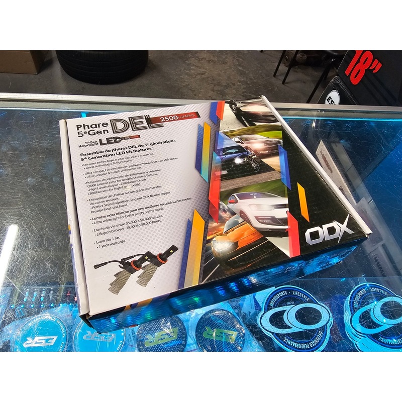 ODX 2500 Lumen LED Kit H10 (Box of 2 bulbs) **Clearance**