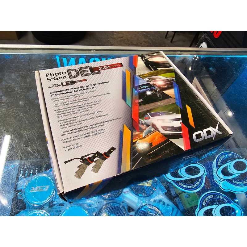 ODX 2500 Lumen LED Kit H4 (Box of 2 bulbs) **Clearance**