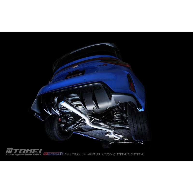 TOMEI FULL TITANIUM MUFFLER EXPREME Ti CIVIC TYPE-R FL5 TYPE-R