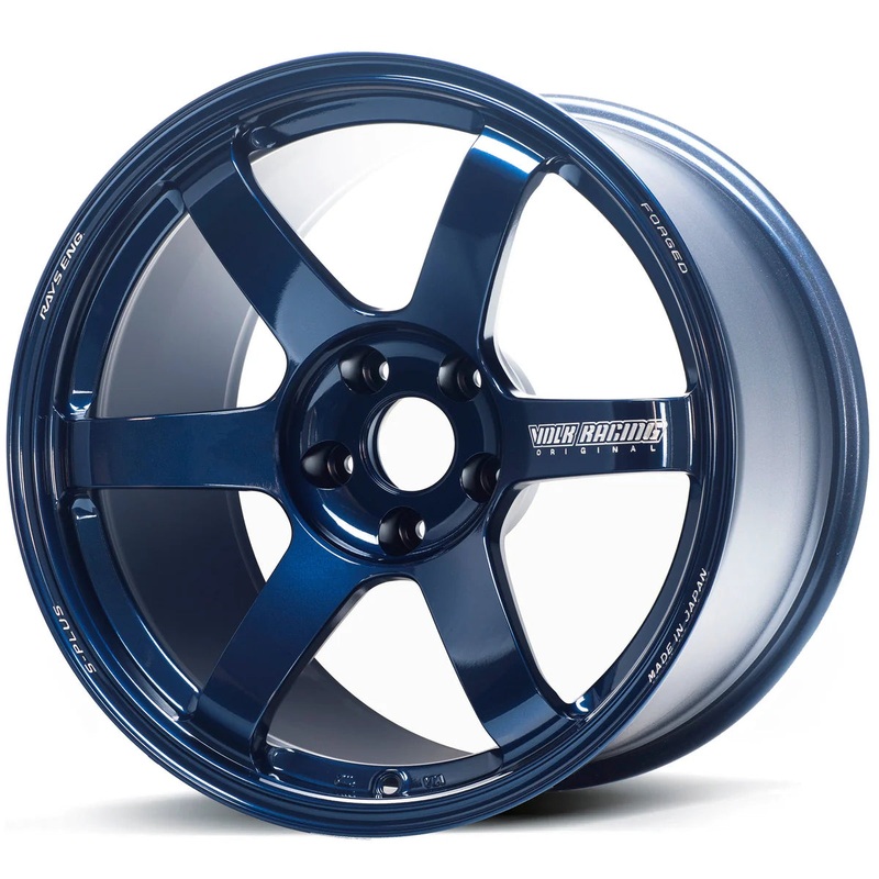 Volk Racing TE37 SAGA S-PLUS 18×11.0 5×114.3 ET45 (MAG BLUE) (BL) **SET OF 4**