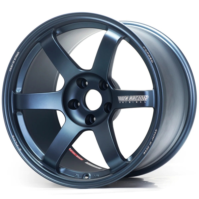 Volk Racing TE37 SAGA S-PLUS 18×9.5 5×100 ET43 (MATTE BLUE GUNMETAL) **SET OF 4**