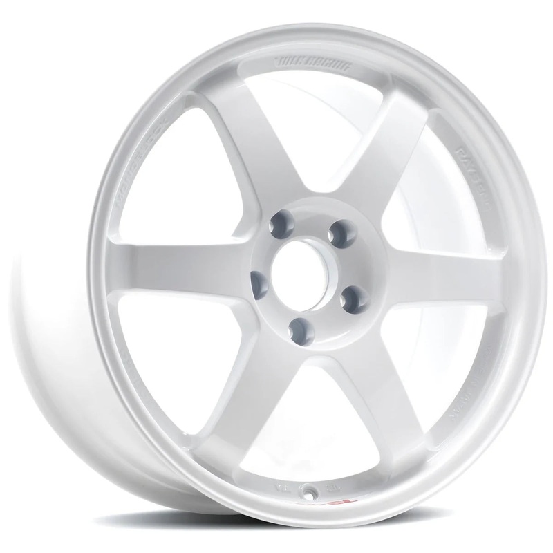 Volk Racing TE37SL 18×9.5 5×120 ET38 (CHAMPIONSHIP WHITE) **SET OF 4**