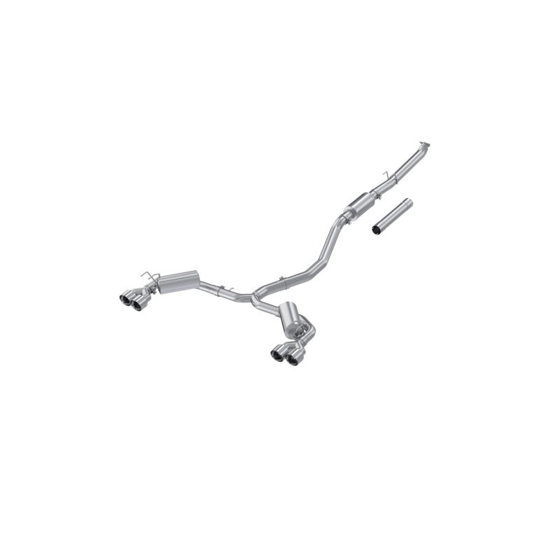 MBRP 22-24 Honda Civic/Sport Touring 1.5L 3in Cat-Back 2.5in Dual Split Rear w/ Quad Tips – AL