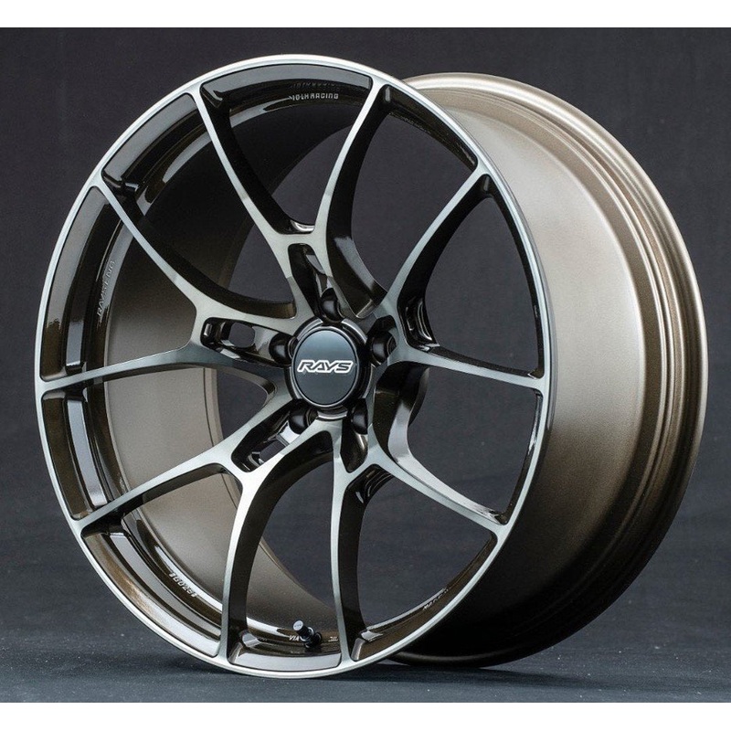 Volk Racing G025 DA/C LIMITED (FR:19×9.5 ET25) (RR:19×10.5 ET35) 5×112 (DARK AMBER CLEAR / DC) (DA) **SET OF 4**