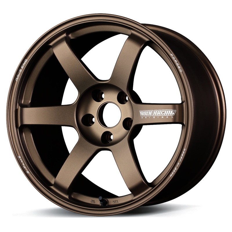 Volk Racing TE37 SAGA S-PLUS (FR:17×8.0 ET38) (RR:18×9.5 ET30) 5×114.3 (BRONZE) (BR) **SET OF 4**