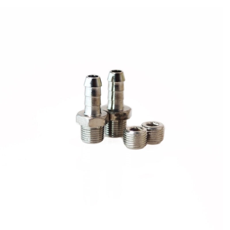 Turbosmart WG50/60 1/8NPT – 6MM Hose Tail Fitting Kit w/ Plug