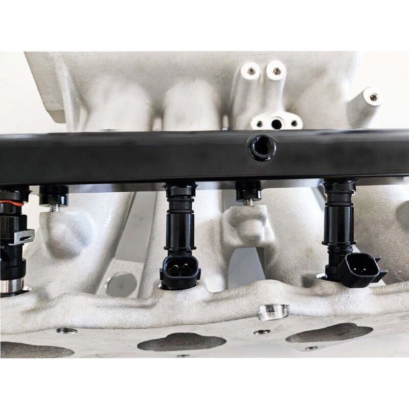 BLOX Racing Honda B-Series Xtreme Aluminum Fuel Rail – Black