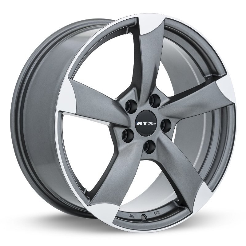 RTX RS II 17×7.5 5×112 ET45 57.1 Satin Gunmetal Machined | 082479
