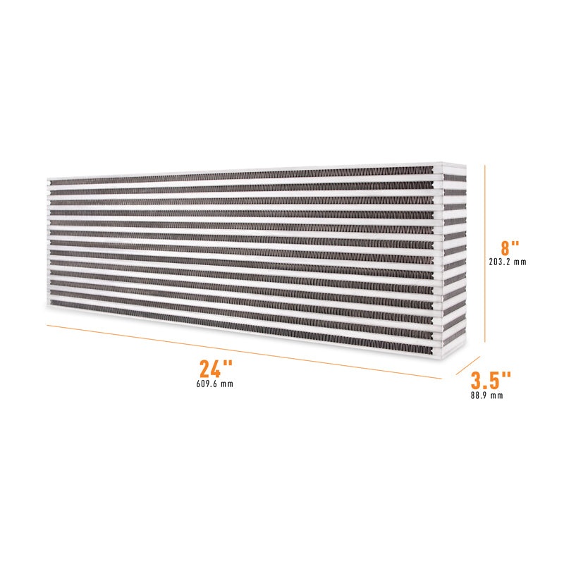 Mishimoto Universal Air-to-Air Intercooler Core – 24in / 8in / 3.5in