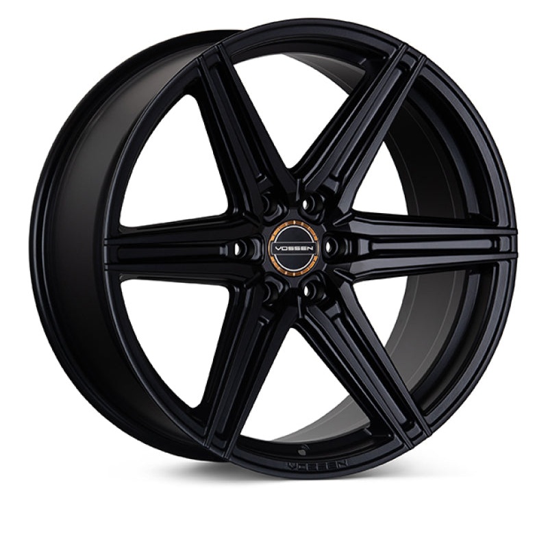 Vossen HF6-2 20×9.5 / 6×139.7 / ET15 / Deep Face / 106.1 – Satin Black Wheel