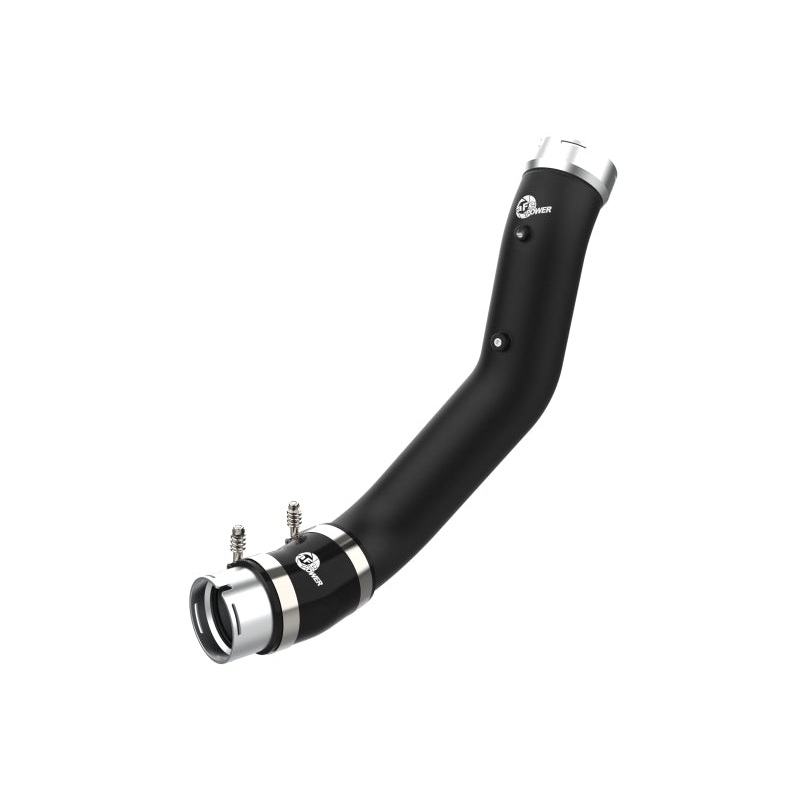 aFe 20-23 GM Diesel Trucks V8 6.6L L5P BladeRunner 3.5in Aluminum Cold Charge Pipe – Black